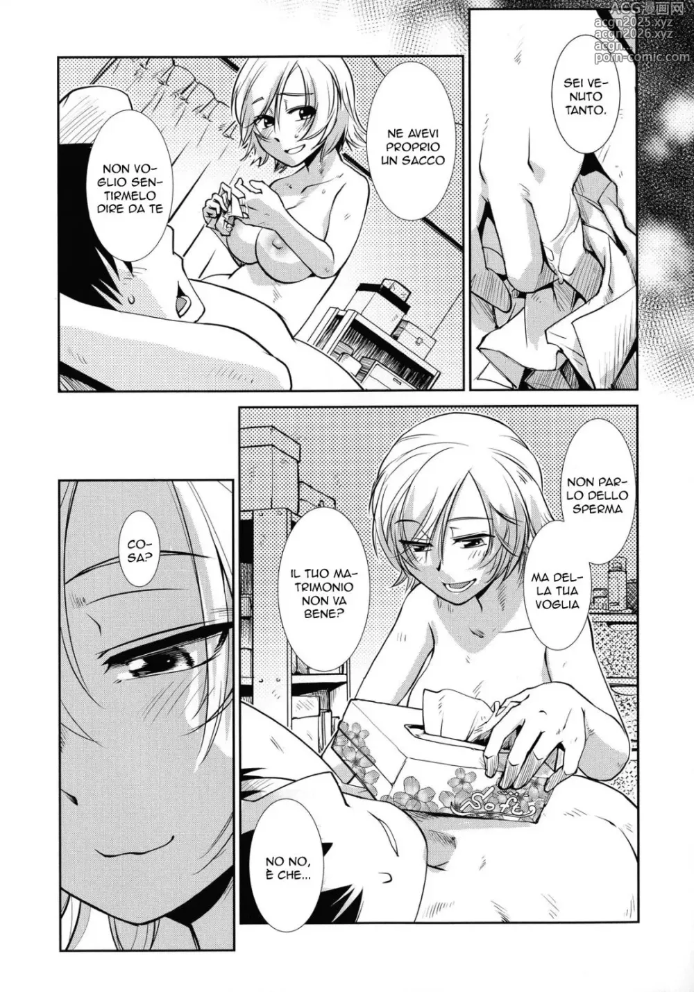 Page 10 of manga Lei soddisfa tutti