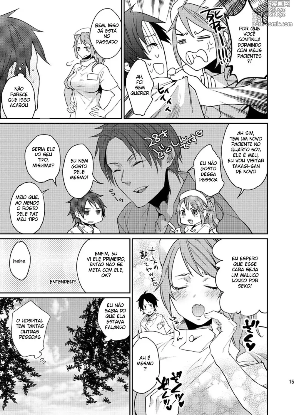 Page 13 of doujinshi A Minha Situação Trabalhando na Enfermaria