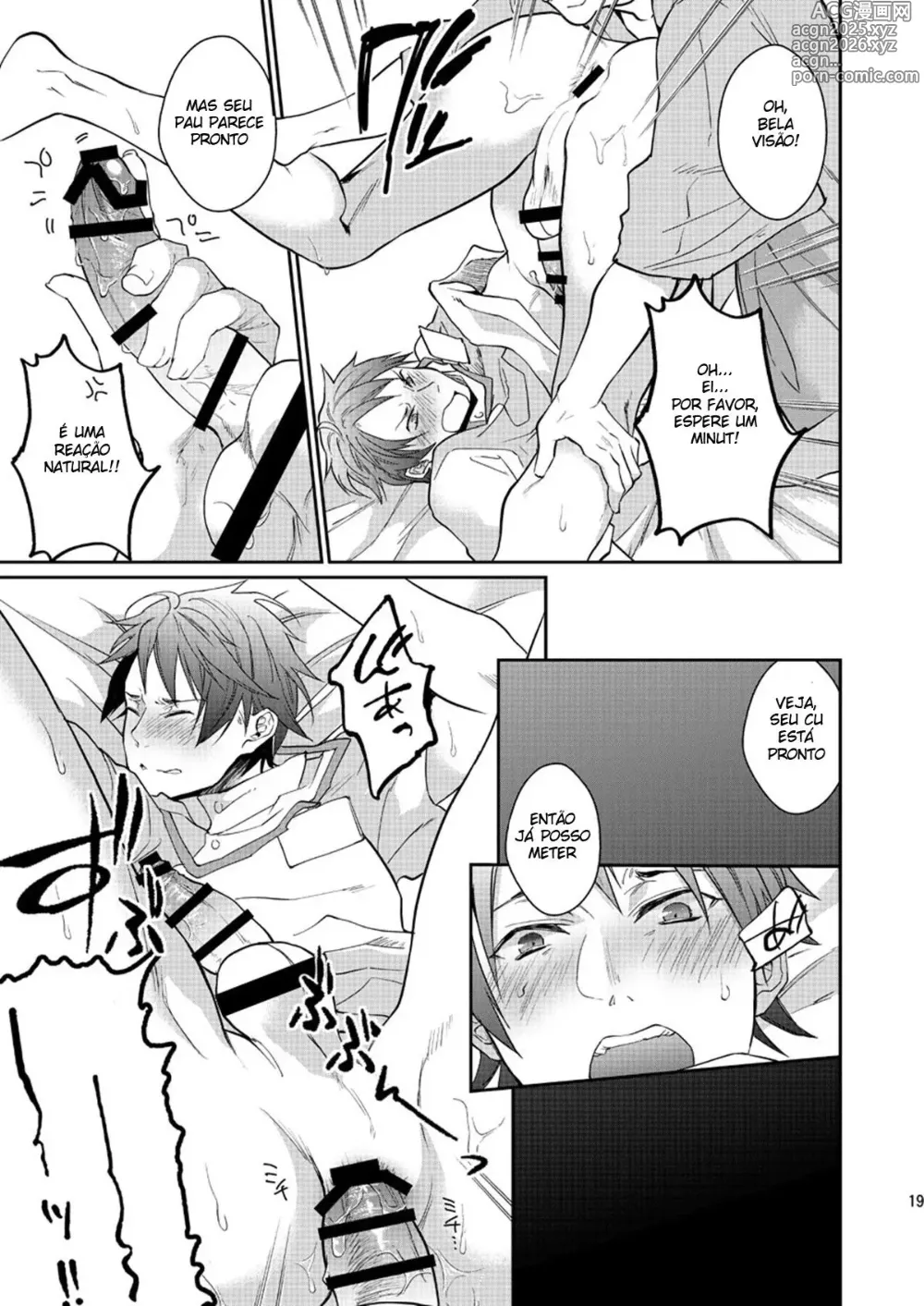 Page 17 of doujinshi A Minha Situação Trabalhando na Enfermaria
