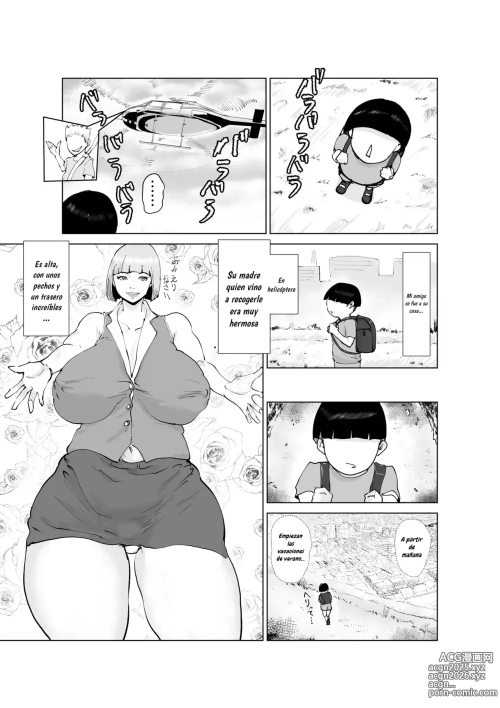 Page 2 of doujinshi La mujer con la que me empareje es la mama de mi amigo