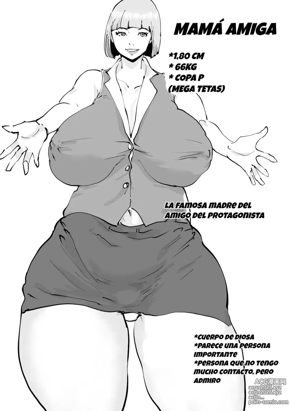 Page 54 of doujinshi La mujer con la que me empareje es la mama de mi amigo