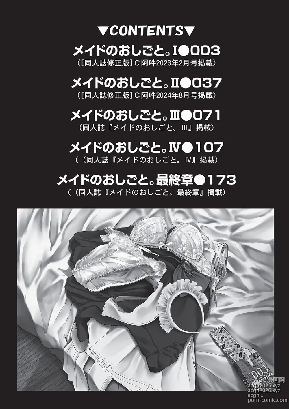 Page 3 of manga Maid no Oshigoto.