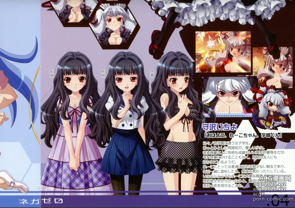 Page 1 of imageset 守沢いちよ  Nega0