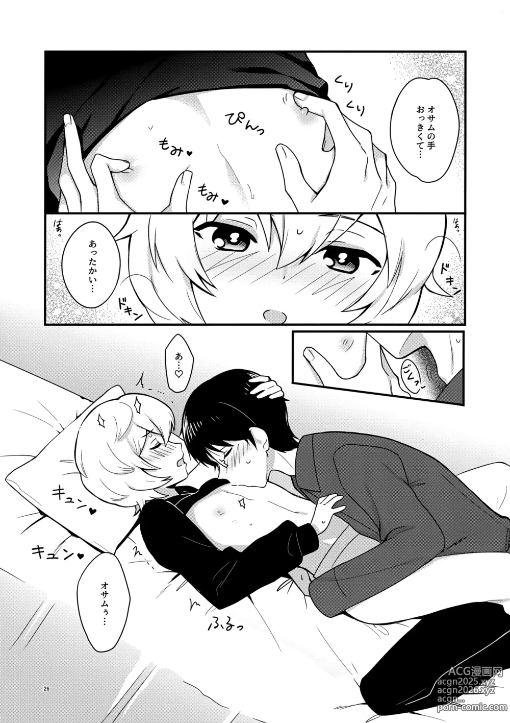 Page 25 of doujinshi Yoru o Tomenaide