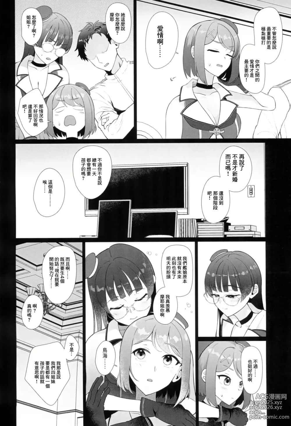 Page 16 of doujinshi 我被玩壞之日 ~提督和鳥海兩人偷偷地出軌瘋狂做愛的故事~