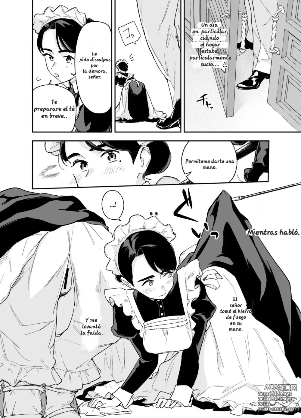 Page 5 of doujinshi Wagaya no Housemaid Bridget Sei no Gohoushi ~Danro Souji kara Kozukuri made~