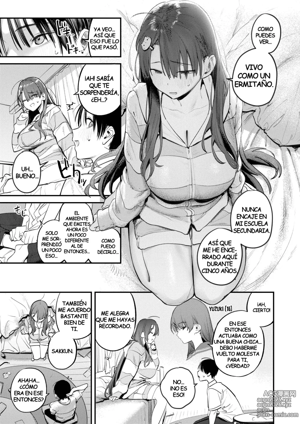 Page 11 of doujinshi El Cuarto del Monstruo ~La Hitoria de Cómo Fui Exprimido por La Ermitaña Hermana Mayor de Mi Mejor Amigo~