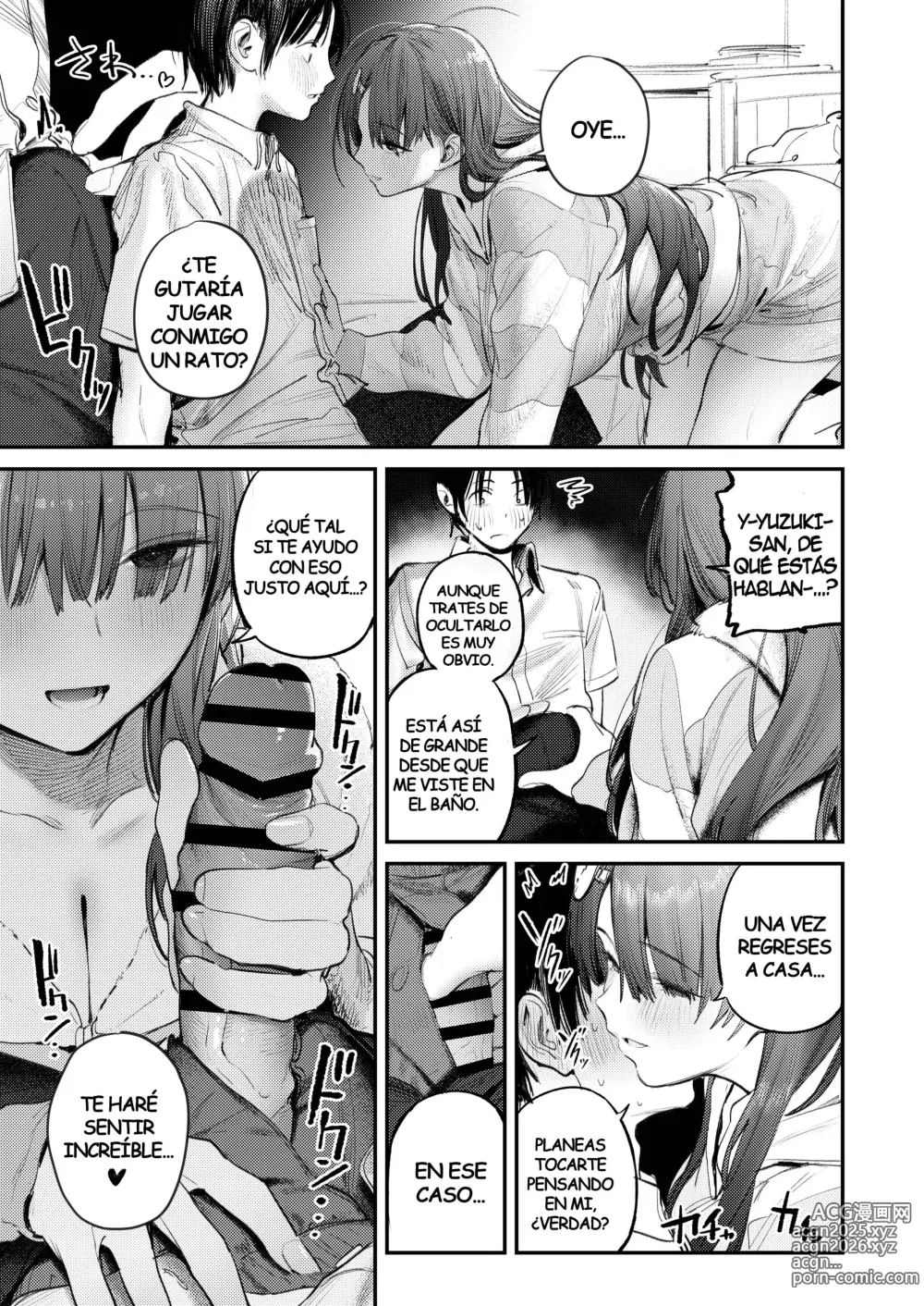 Page 13 of doujinshi El Cuarto del Monstruo ~La Hitoria de Cómo Fui Exprimido por La Ermitaña Hermana Mayor de Mi Mejor Amigo~