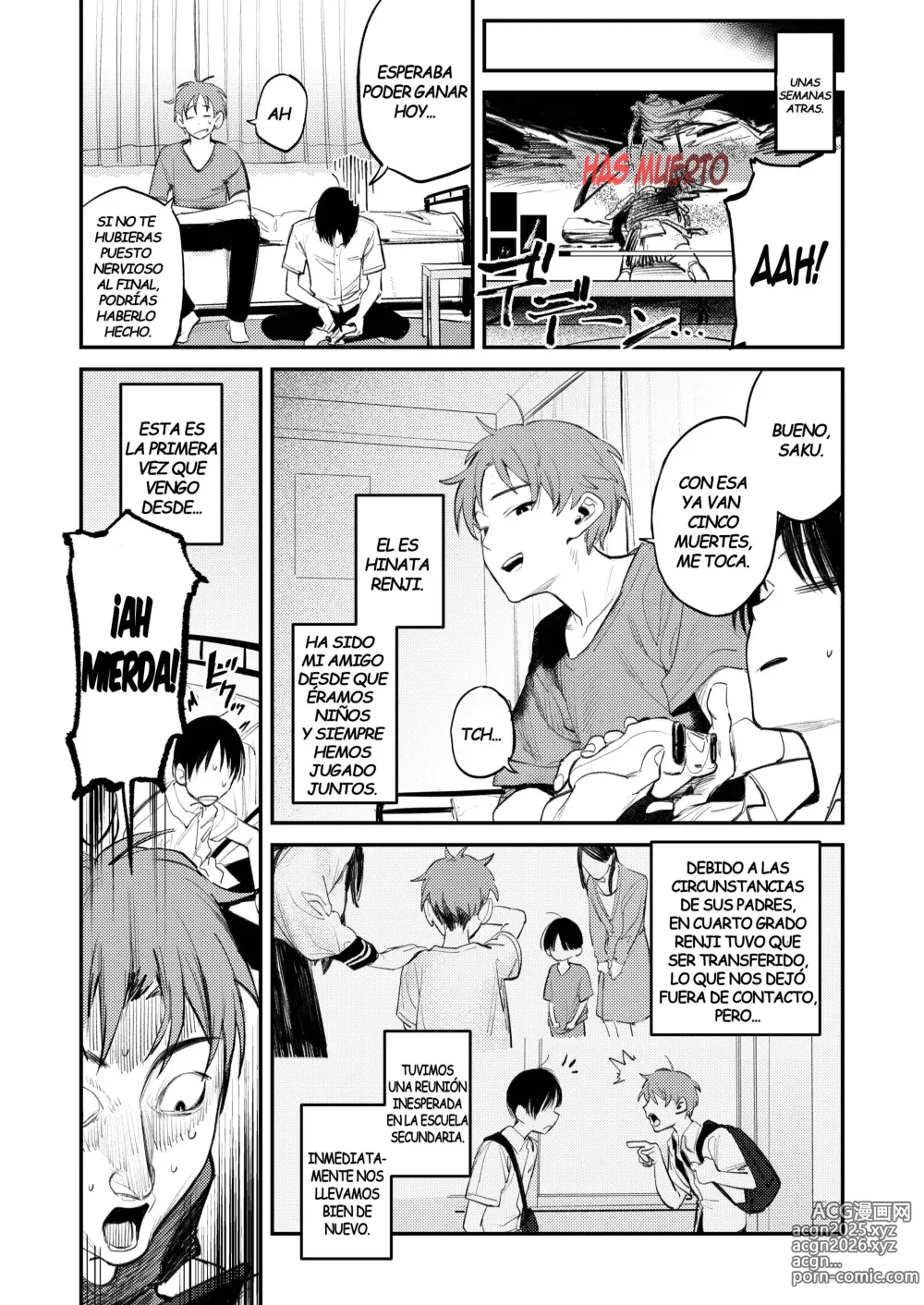 Page 5 of doujinshi El Cuarto del Monstruo ~La Hitoria de Cómo Fui Exprimido por La Ermitaña Hermana Mayor de Mi Mejor Amigo~