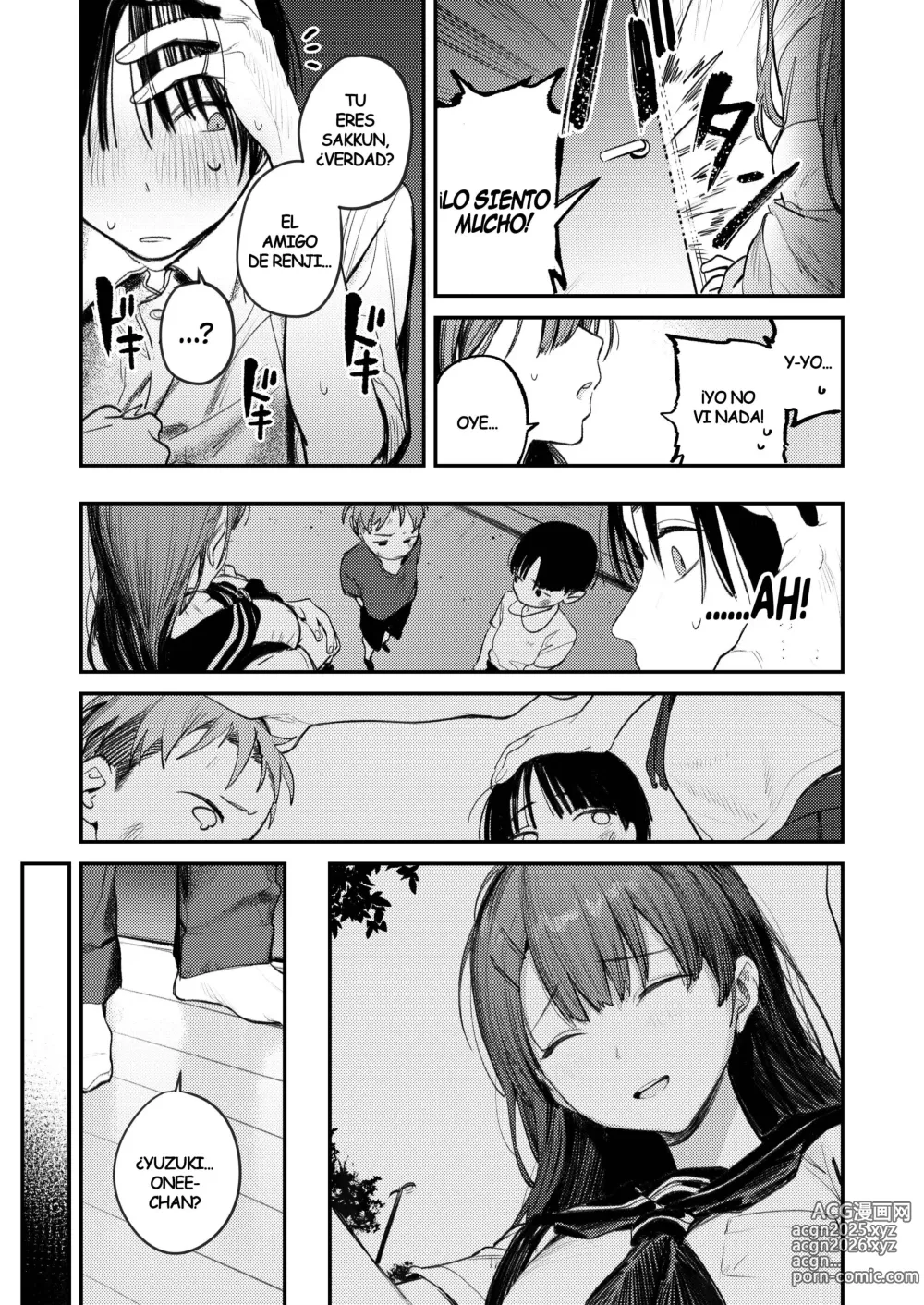 Page 9 of doujinshi El Cuarto del Monstruo ~La Hitoria de Cómo Fui Exprimido por La Ermitaña Hermana Mayor de Mi Mejor Amigo~