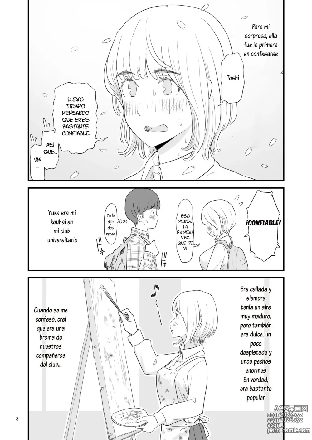 Page 3 of doujinshi ¿¡Mi Querida Novia Fue Tomada Por Mi Encimoso Primito!？