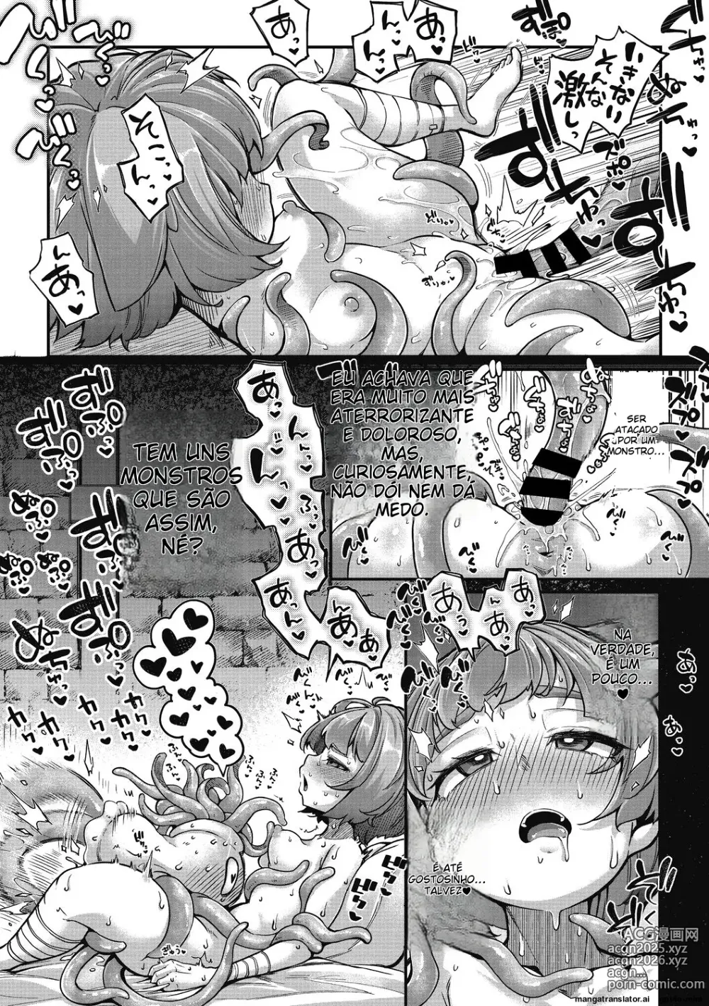 Page 16 of manga Senshi-chan to Shokushu-kun Ch. 1 Minarai Senshi-chan to Doutei Shokushu-kun