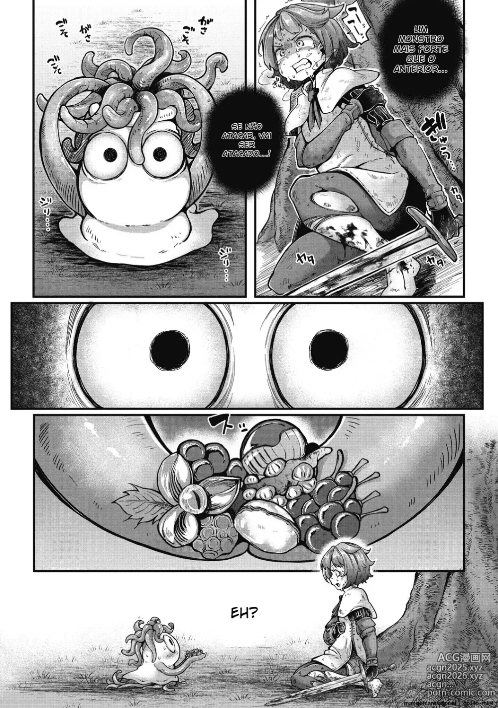 Page 4 of manga Senshi-chan to Shokushu-kun Ch. 1 Minarai Senshi-chan to Doutei Shokushu-kun
