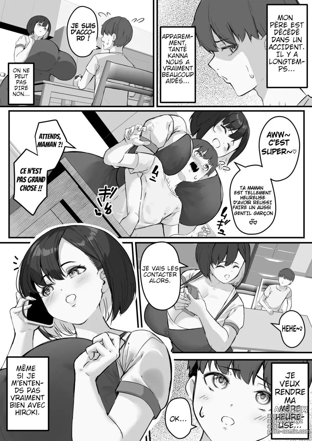 Page 4 of doujinshi Netorare Kaa-san - Kaa-san ga Aitsu no Nikubenki ni Natta Hi 1