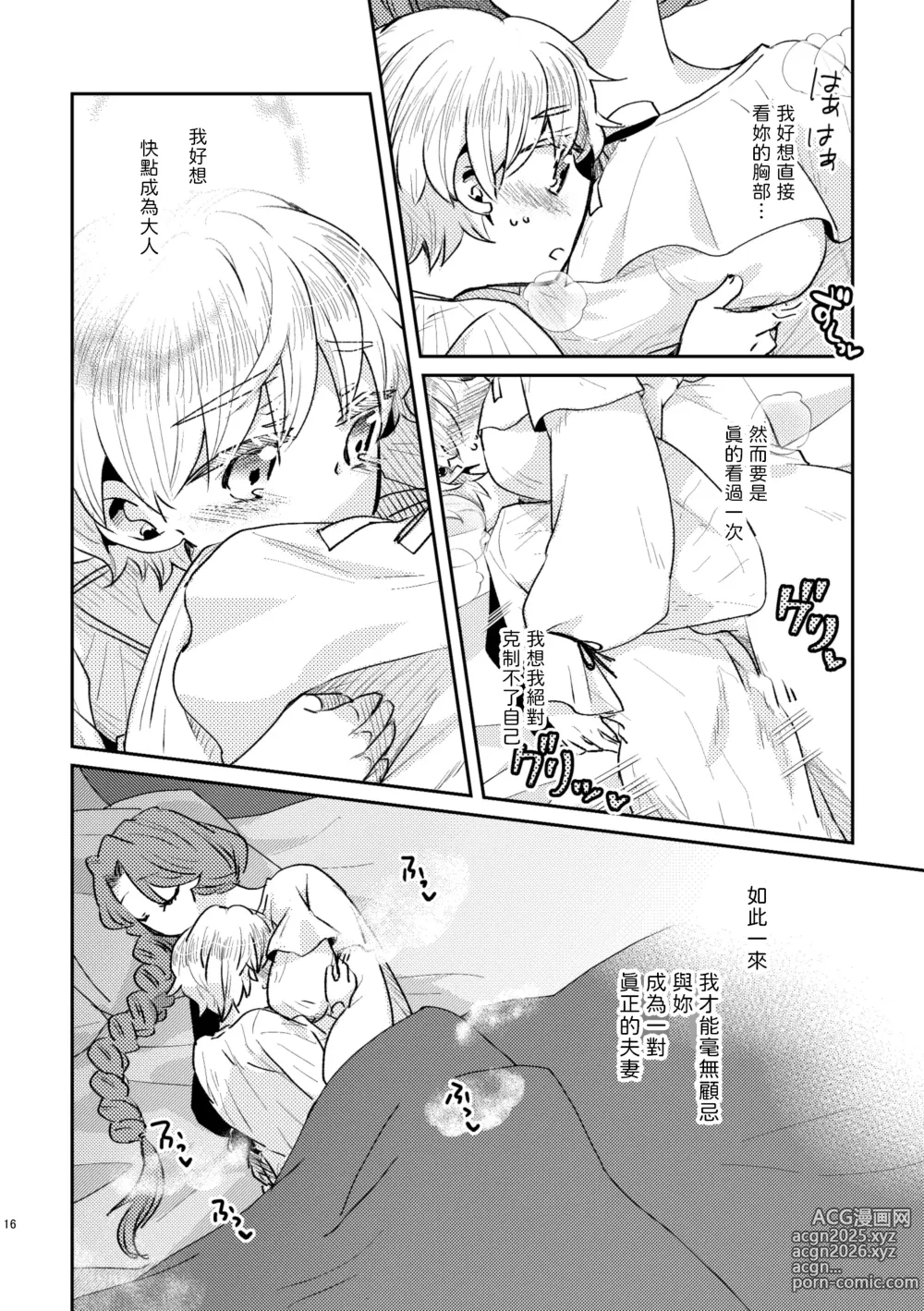 Page 17 of doujinshi Shounen Ou to Toshiue Ouhi past days
