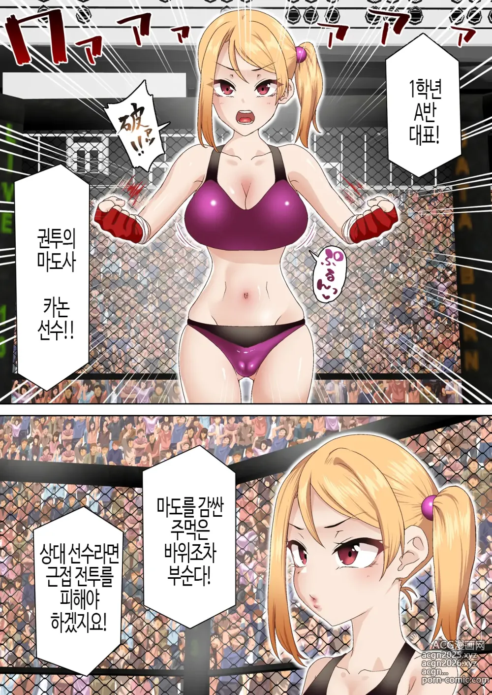 Page 5 of doujinshi 권투 마도사는 최면에 굴복하지 않아