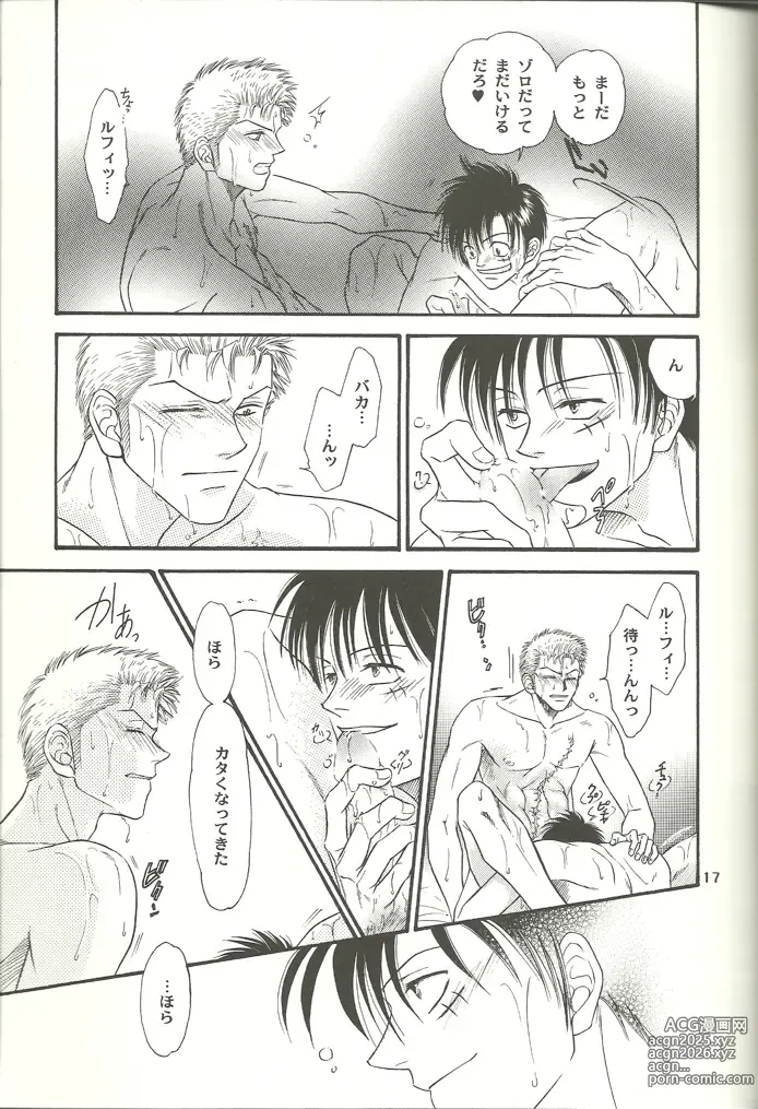 Page 16 of doujinshi Nichijou Zatsuji