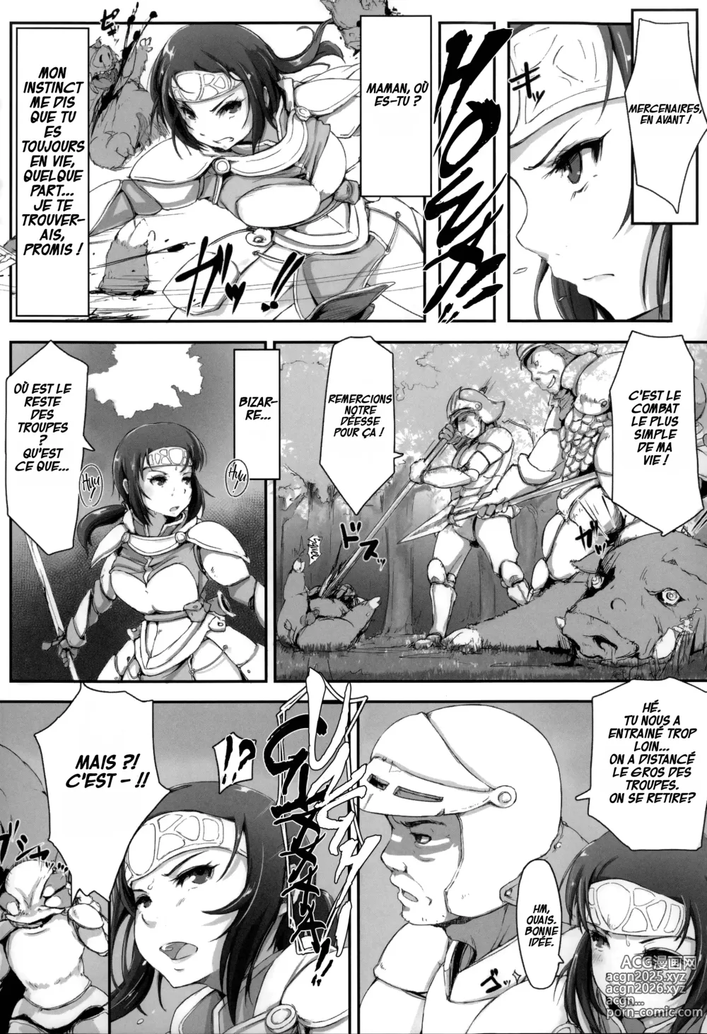 Page 4 of manga Sœur des Orcs