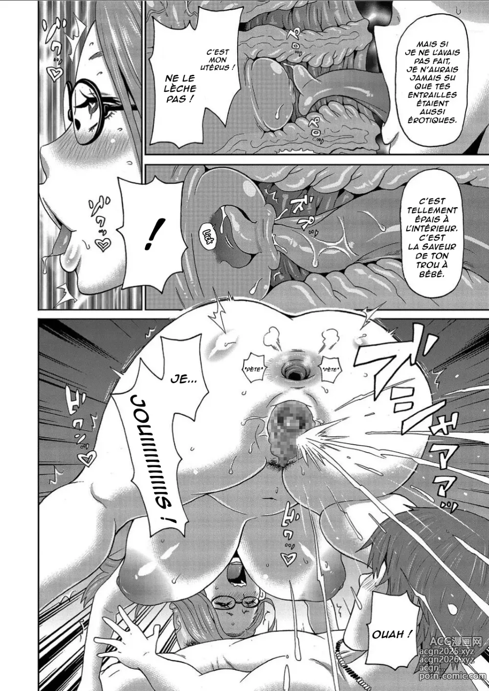 Page 12 of manga Transpirer avec une femme à lunettes et à forte poitrine au milieu de l'été
