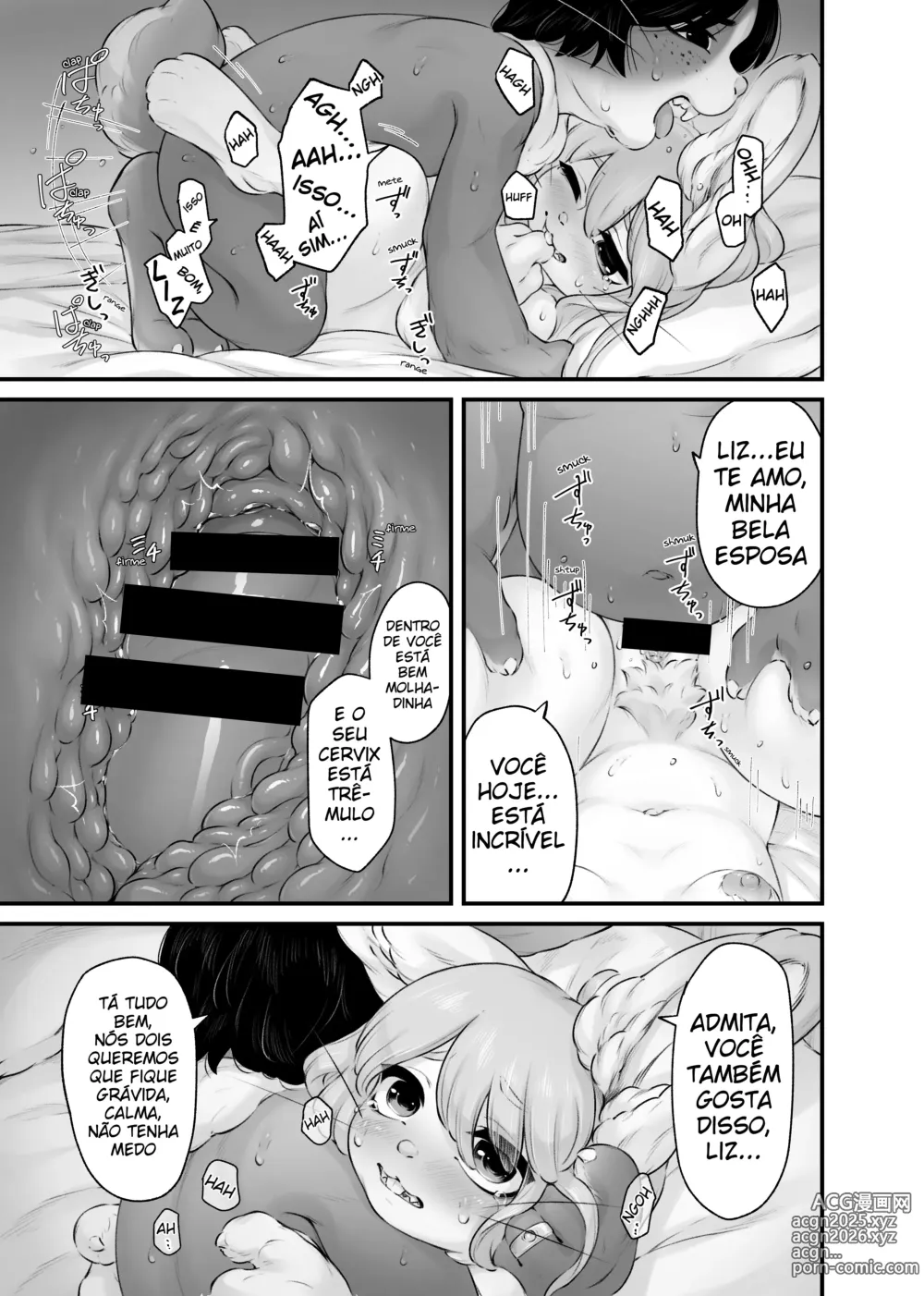 Page 6 of doujinshi A Amiga de Infância do Heroí Acaba se Casando com o Filho do Chefe do Vilarejo!