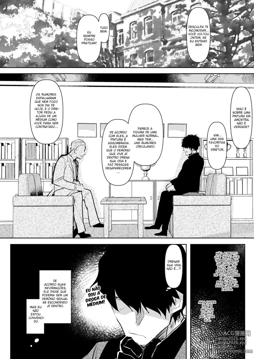 Page 5 of doujinshi Inma no Futanari Chinpo ni Haiboku Shita Taimashi no Ore wa... (decensored)