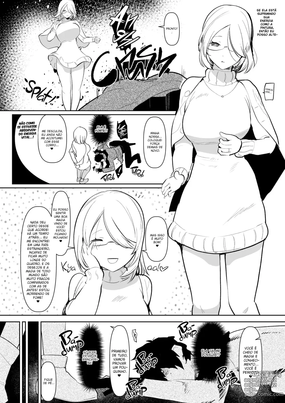 Page 9 of doujinshi Inma no Futanari Chinpo ni Haiboku Shita Taimashi no Ore wa... (decensored)