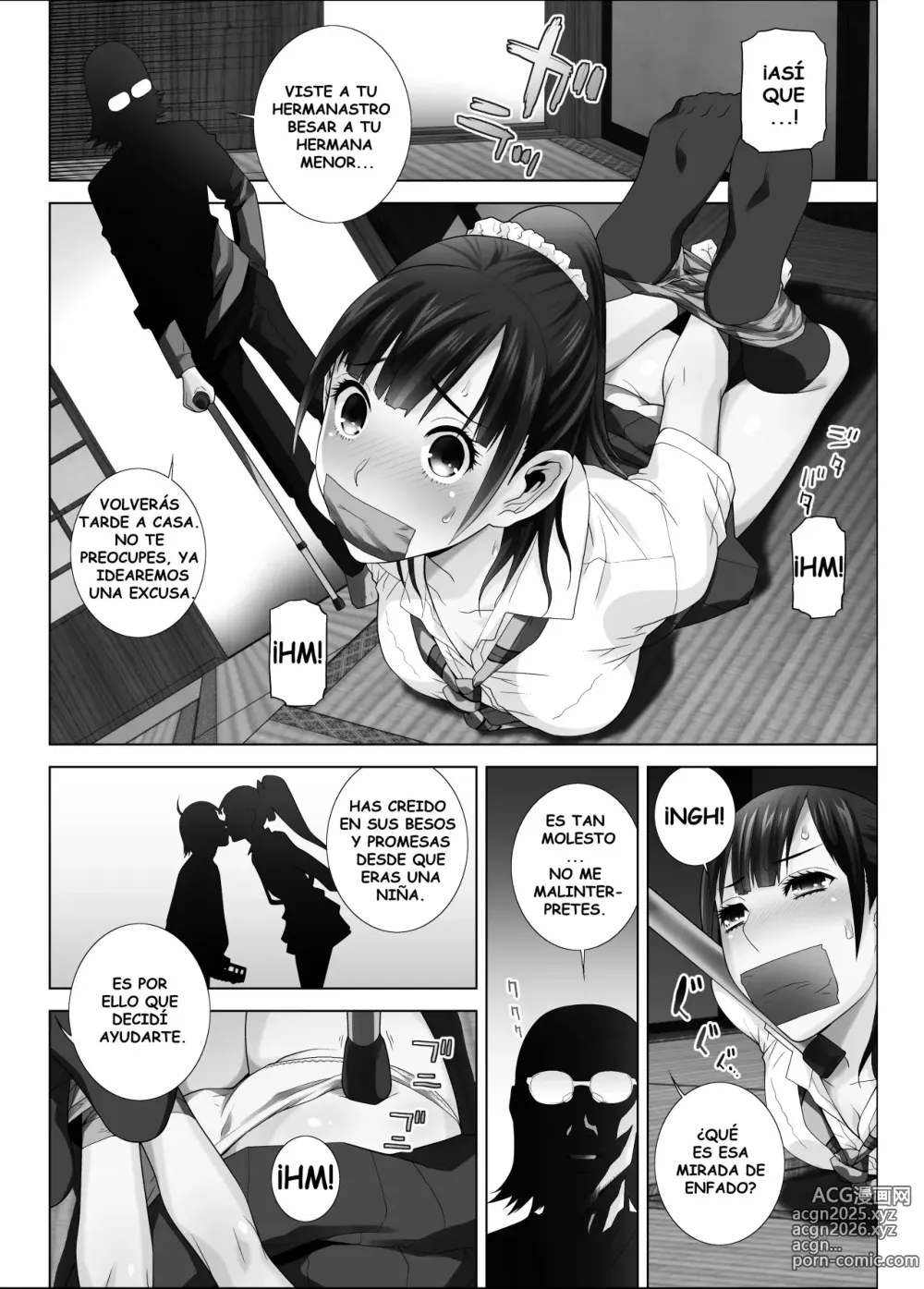 Page 9 of doujinshi Mi Amada Amiga de la Infancia Terminó Entregándose al Miserable de Mi Padre, Lo Mismo que Su Madre y Hermana...