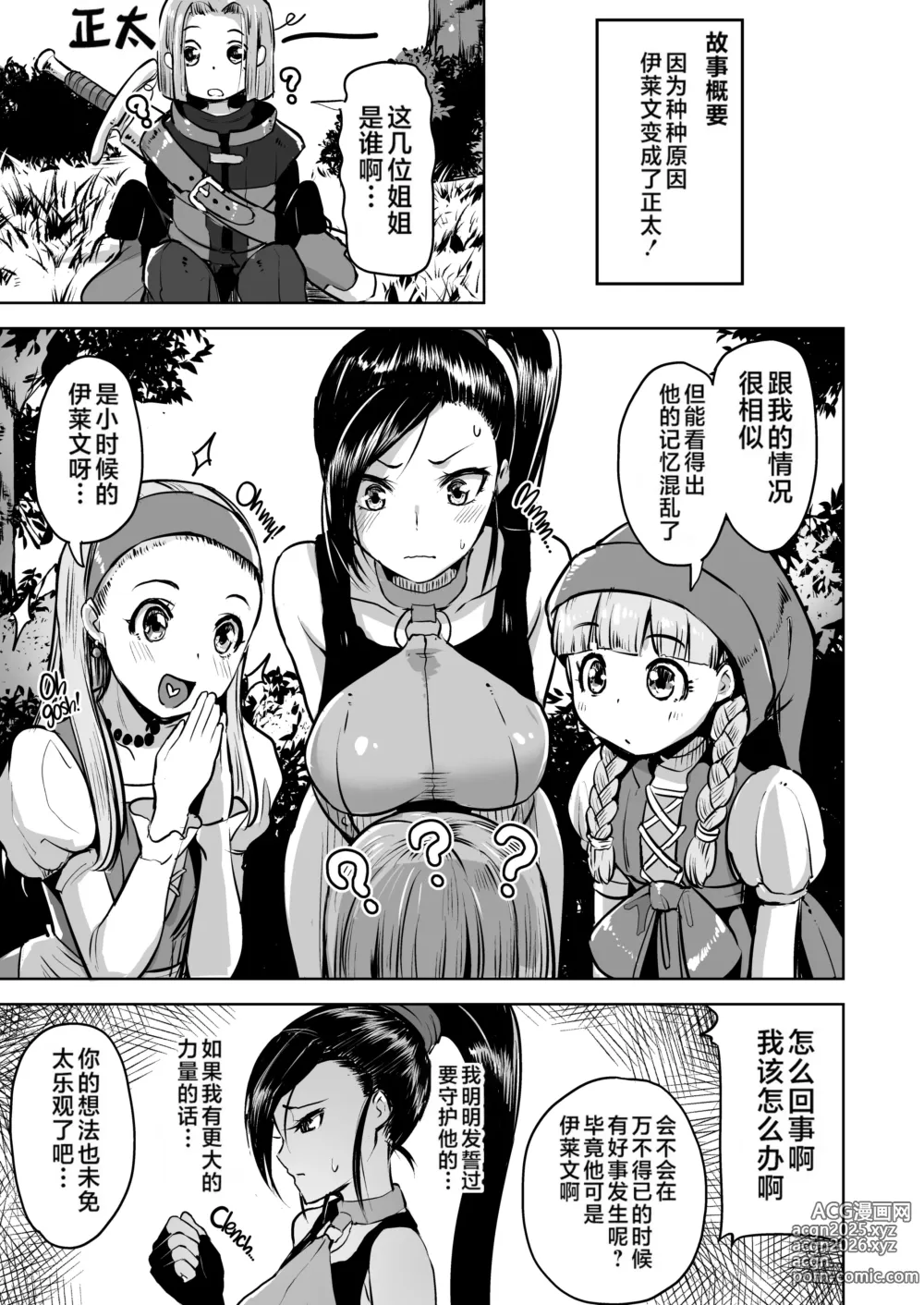 Page 2 of doujinshi Fueru Martina (decensored)