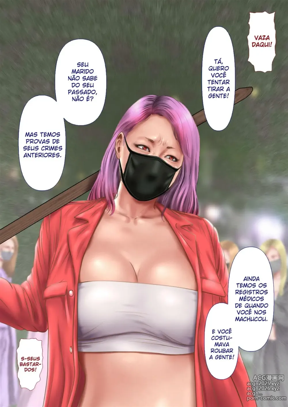 Page 4 of doujinshi De Líder de Gangue, Para Esposa Feliz, Para Depósito de Porra!