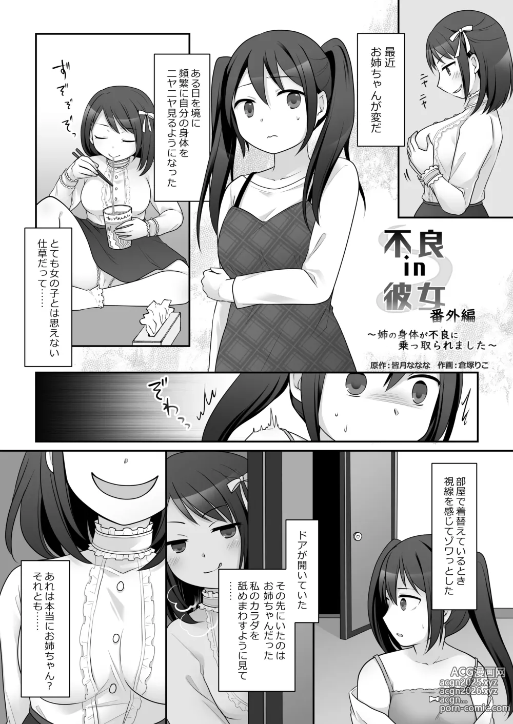 Page 2 of doujinshi Furyou in Kanojo Bangaihen ~Ane no Karada ga Furyou ni Nottoraremashita~