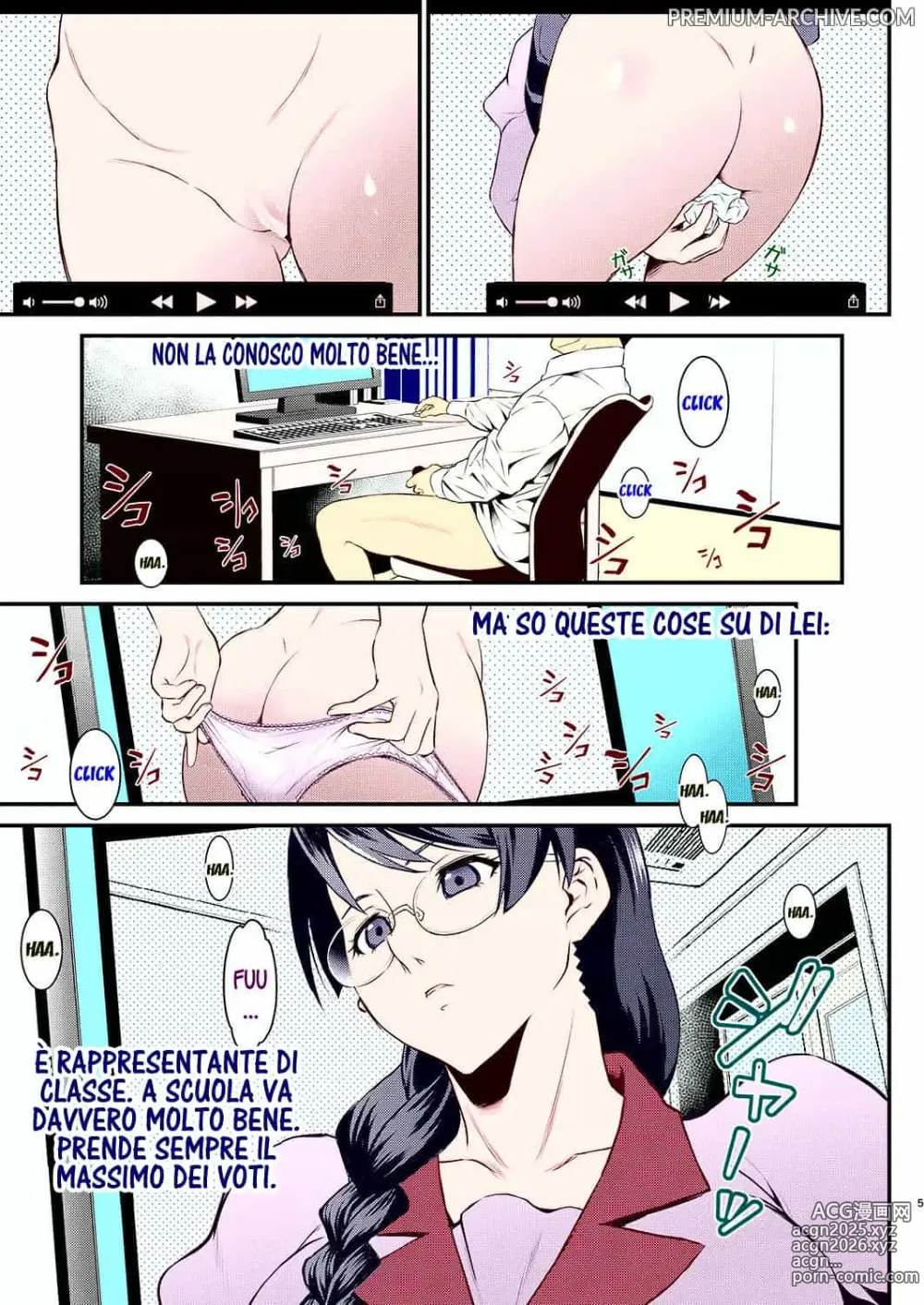 Page 4 of doujinshi La Ragazza del Corridoio