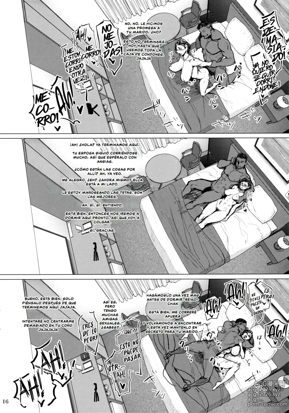 Page 16 of doujinshi Hotel Columbine Room 821