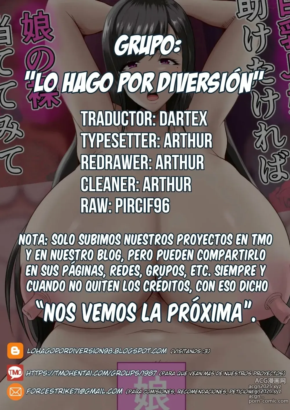 Page 47 of doujinshi Adivina Cuales Son Las Tetas y El Culo De Tus Hijas JK Para Poder Salvarlas!