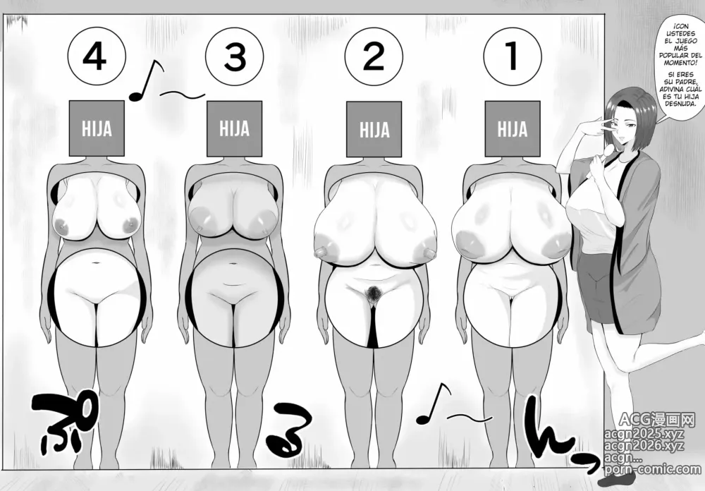 Page 7 of doujinshi Adivina Cuales Son Las Tetas y El Culo De Tus Hijas JK Para Poder Salvarlas!