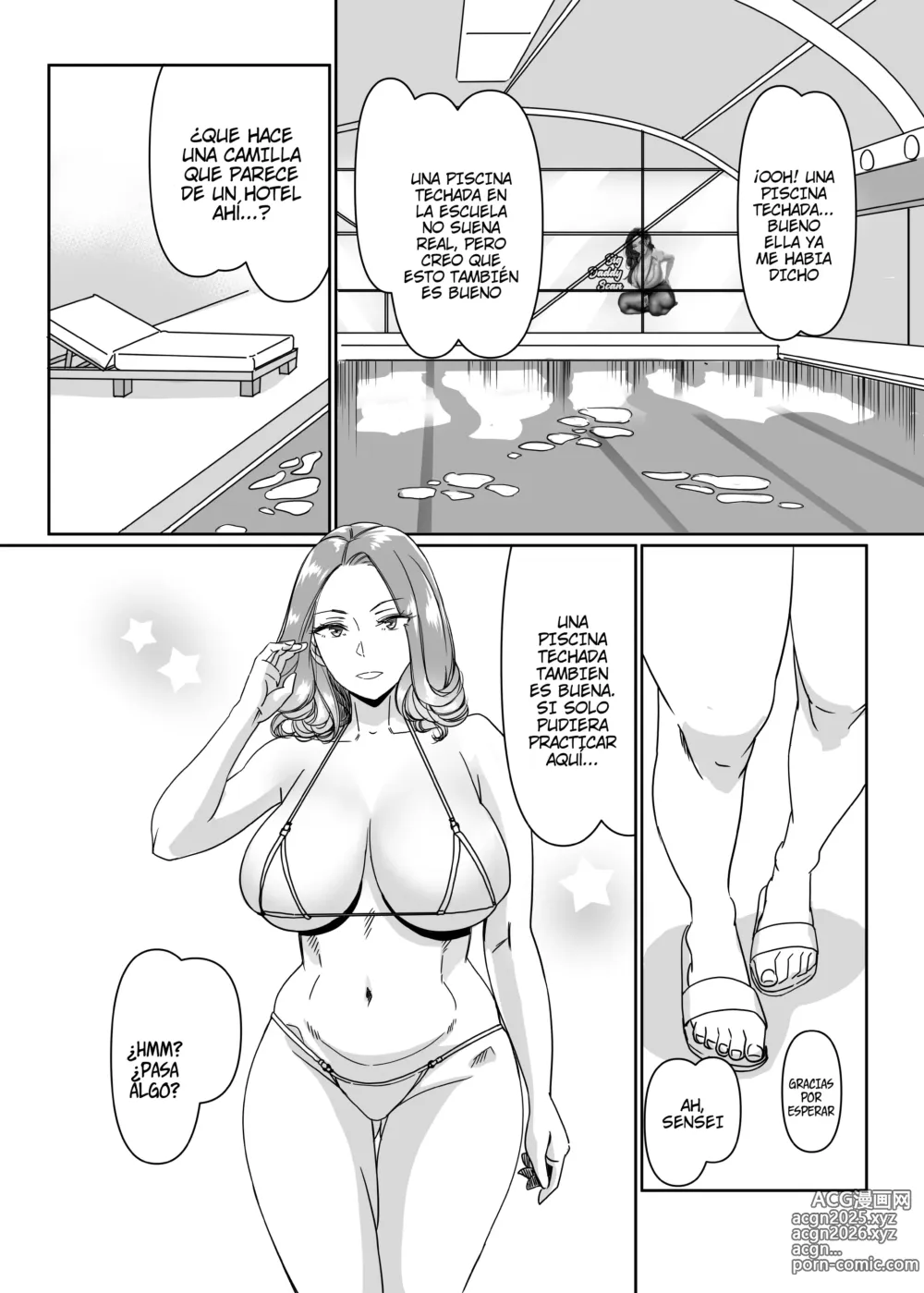 Page 12 of doujinshi Divirtiendome Con Las Profesoras Junto A La Piscina