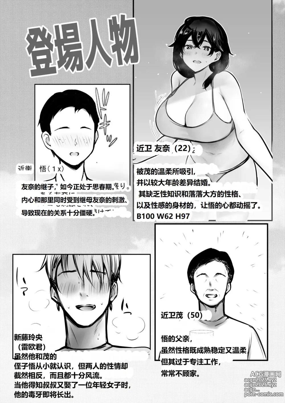 Page 2 of doujinshi 我喜欢的义母被男人疯狂授欲的夏天3