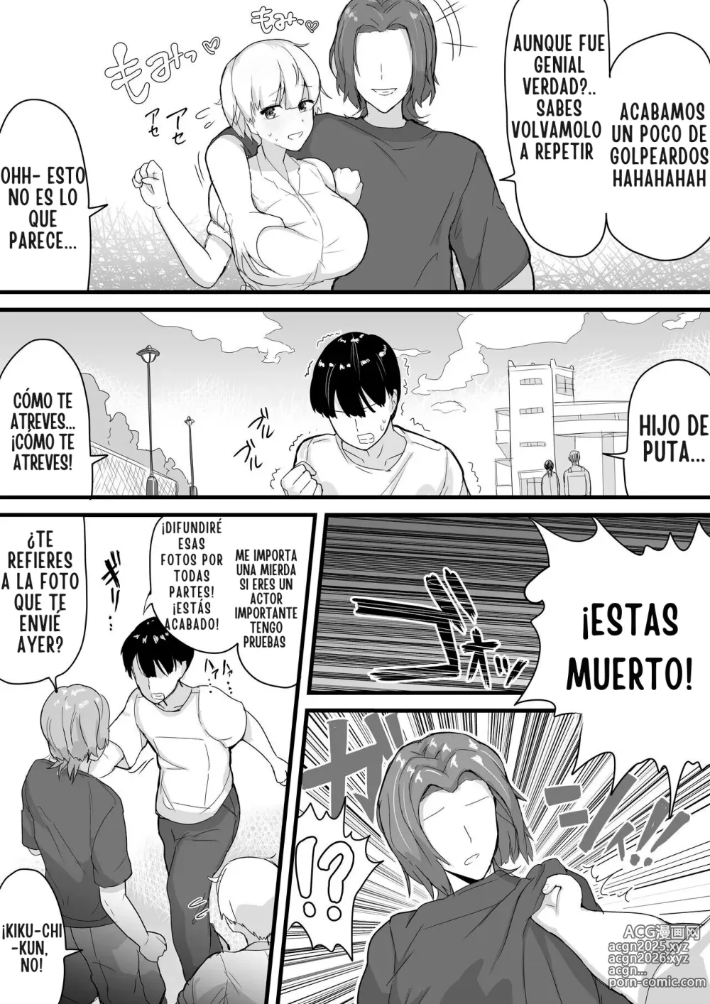Page 16 of doujinshi Mi Senpai Tetona se Vuelve una Facilota con un Hombre (Actor) Guapo