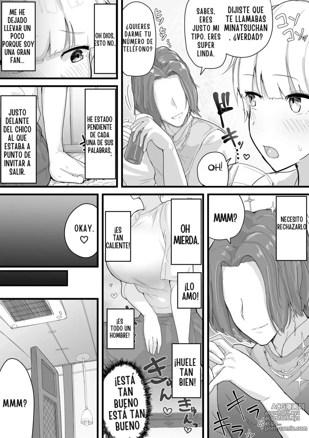 Page 8 of doujinshi Mi Senpai Tetona se Vuelve una Facilota con un Hombre (Actor) Guapo