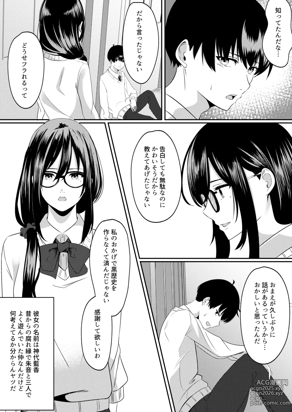 Page 4 of doujinshi Houkago ni, Osananajimi de Suki na Ko ga