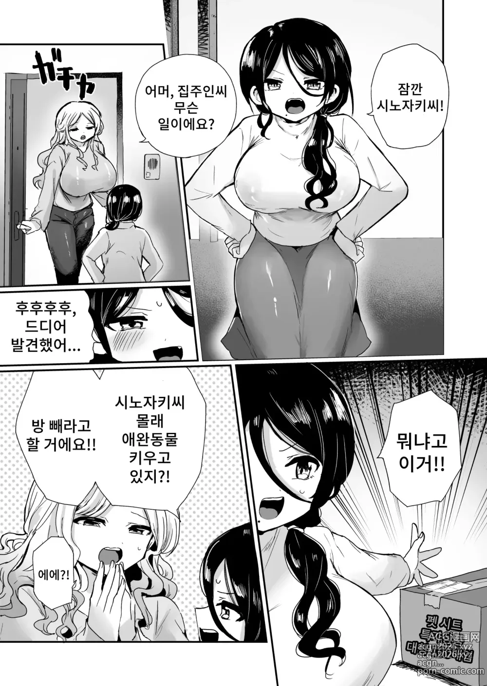 Page 3 of doujinshi 나쁜 집주인 애완동물화 조교