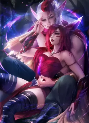 xayah(ザヤ)|league of legends(リーグ・オブ・レジェンド)|sakimichan(咲美ちゃん)