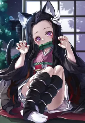 kamado nezuko(竈門禰豆子)|kimetsu no yaiba(鬼滅の刃)|