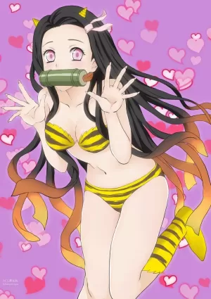 kamado nezuko(竈門禰豆子) lum(ラム)|kimetsu no yaiba(鬼滅の刃)|