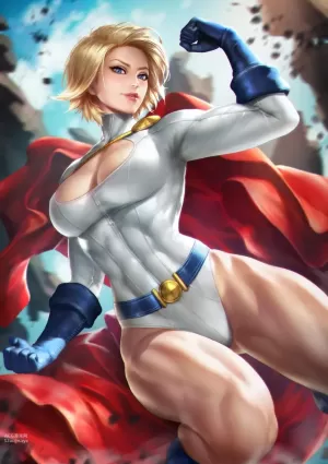 superman (series), dc comics, power girl, kara zor-l, nudtawut thongmai, high resolution, very high resolution, lar...