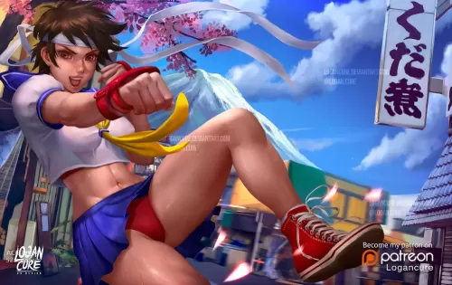 kasugano sakura(春日野さくら)|street fighter(ストリートファイター)|