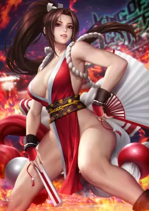 shiranui mai(不知火舞)|king of fighters(ザ・キング・オブ・ファイターズ) fatal fury(餓狼伝説)|