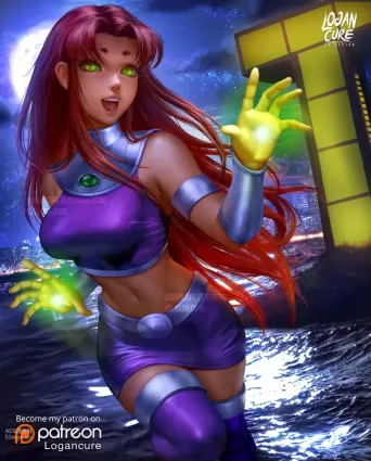 starfire(スターファイアー)|teen titans(ティーン・タイタンズ)|