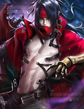 vincent valentine(ヴィンセント・ヴァレンタイン)|final fantasy(ファイナルファンタジー) final fantasy vii(ファイナルファンタジーＶＩＩ)|sakimichan(咲美ちゃん)