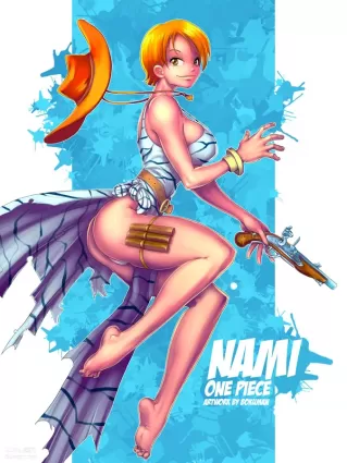 nami(ナミ（ワンピース）) straw hat pirates(麦わら海賊団)|one piece(ワンピース)|bokuman(ボクマン)