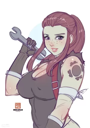 brigitte(ブリギッテ（オーバーウォッチ）)|overwatch(オーバーウォッチ)|bokuman(ボクマン)